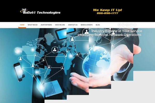 Corporative theme site design template sample