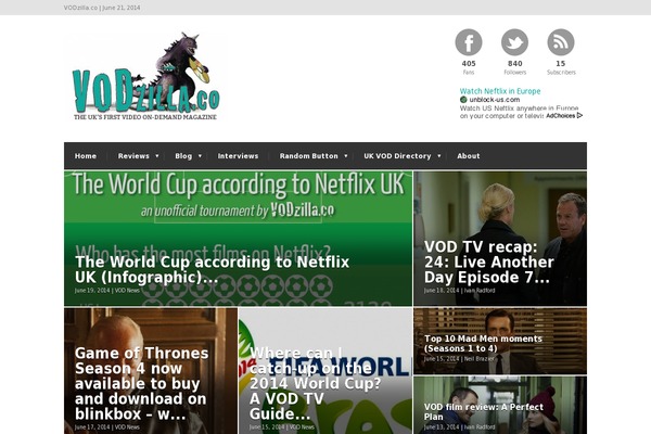 Extranews theme site design template sample