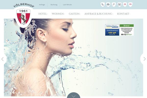 StrapPress child theme site design template sample