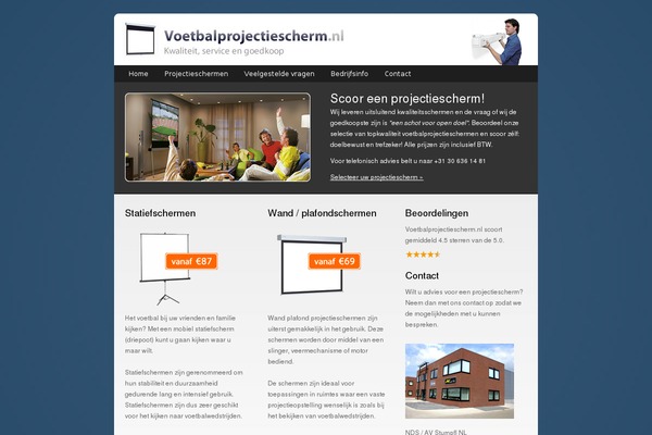 Vanilla-cart theme site design template sample