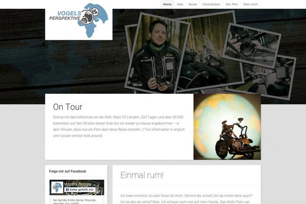 Adventure theme site design template sample