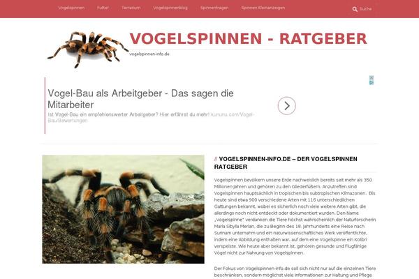 Waipoua theme site design template sample
