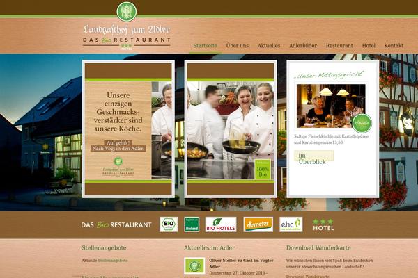 Delicious theme site design template sample