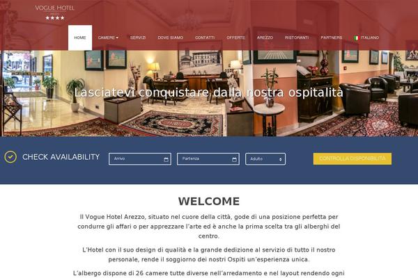 Hillter theme site design template sample