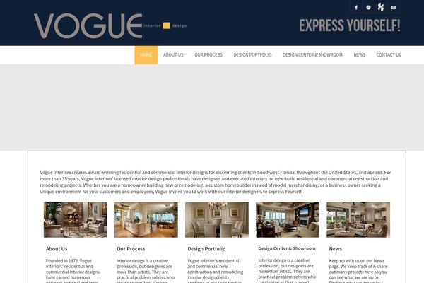 vogueinteriors.com site used Vogue