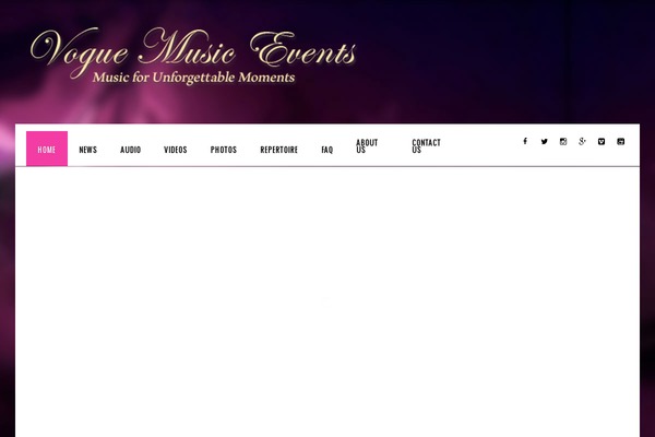 IronBand theme site design template sample