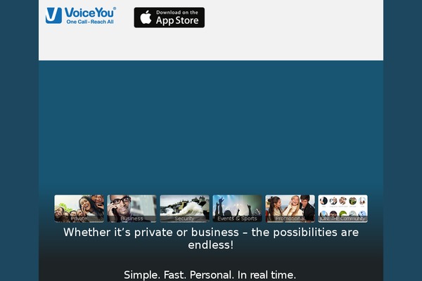 Visia theme site design template sample