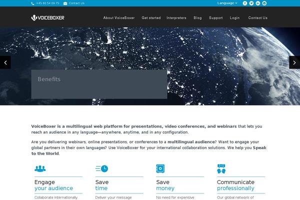 Site using Owl Carousel plugin