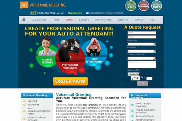 voicemailgreeting.net site used Ce4