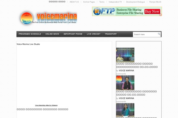 Video theme site design template sample