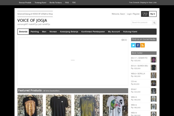 voiceofjogja.com site used Voj