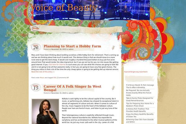 Matala theme site design template sample