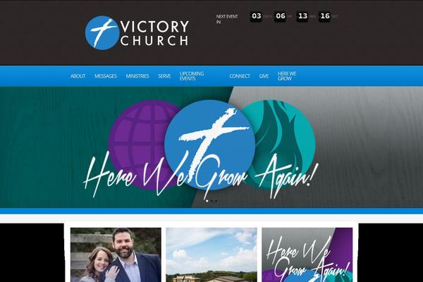 Churchope theme site design template sample