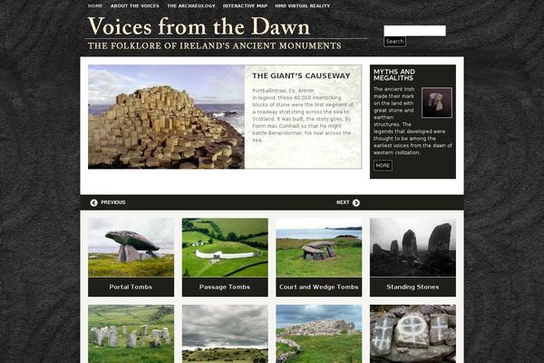 Aperture theme site design template sample