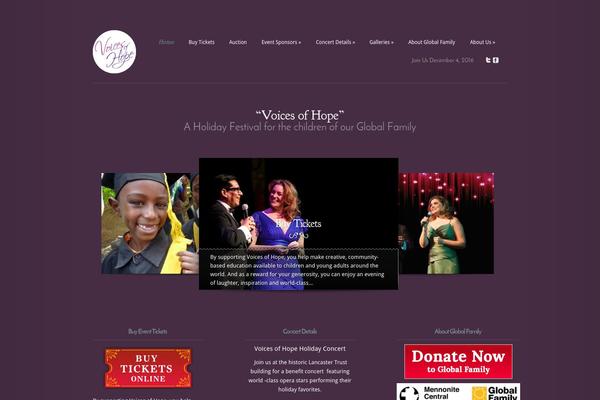 Modest theme site design template sample
