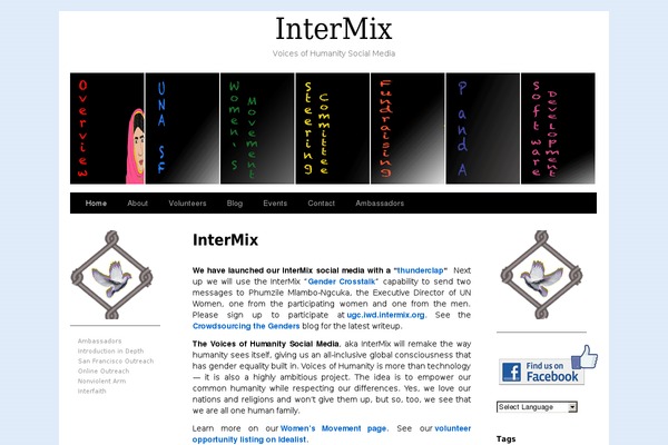 Sliding Door theme site design template sample
