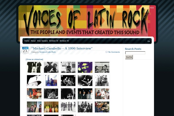 voicesoflatinrock.com site used BlueMoD