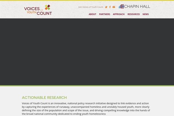 voicesofyouthcount.org site used Highend