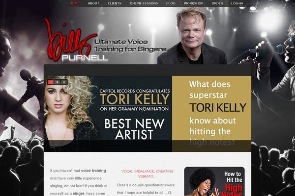 Music theme site design template sample