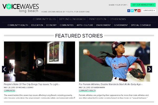 voicewaves.org site used Voicewaves