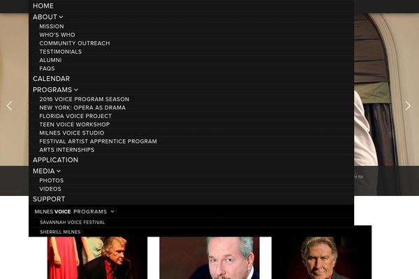 voicexperiencefoundation.com site used Milnes
