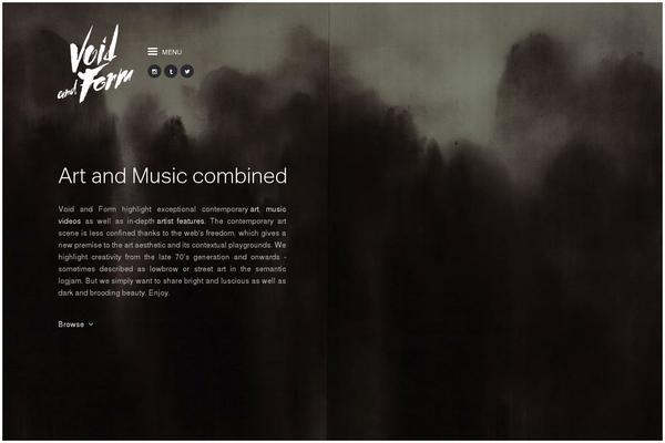 voidandform.com site used Roua-wp
