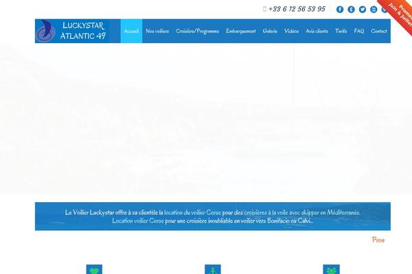 Tisson theme site design template sample