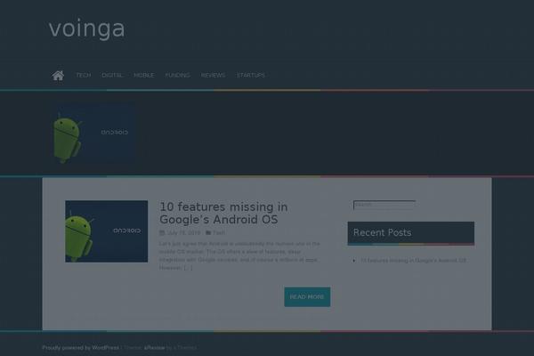 aReview theme site design template sample