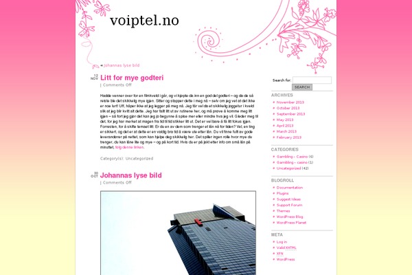 Sunset-theme theme site design template sample