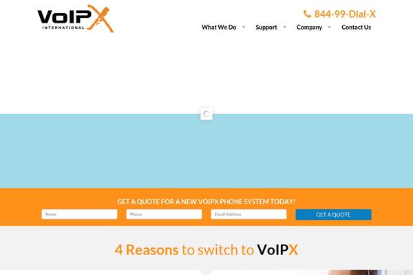 voipxpbx.com site used Voipx