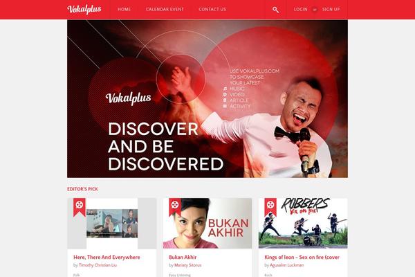 Modernize theme site design template sample