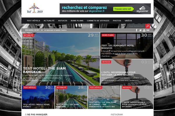 Today theme site design template sample