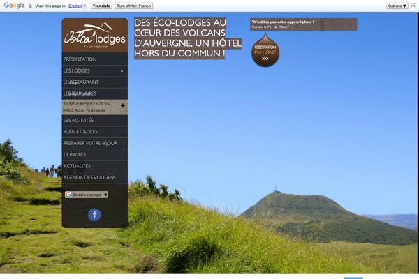 Site using Google AJAX Translation plugin