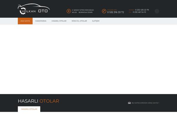 Motors theme site design template sample