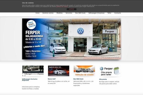 volkswagenferper.com site used Striking