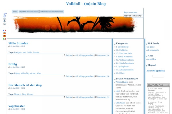 volldoll.de site used Myjournal-hypereal