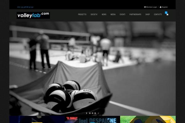 Whistle theme site design template sample