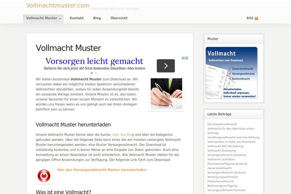 Sentient theme site design template sample