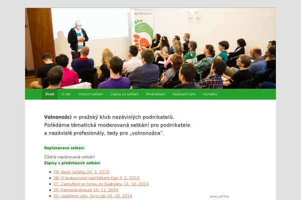 Site using Čeština pro WordPress plugin