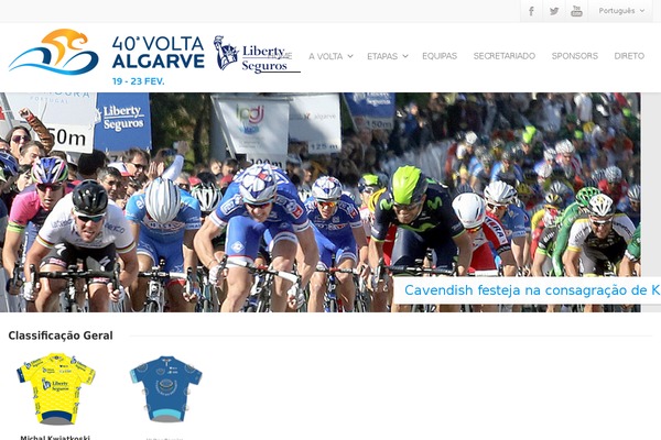 volta theme site design template sample