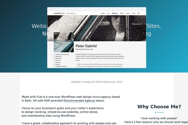 voltronik.co.uk site used Madewithfuel