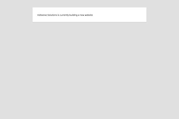 voltserve.co.nz site used Metropolis