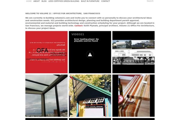 Metro theme site design template sample