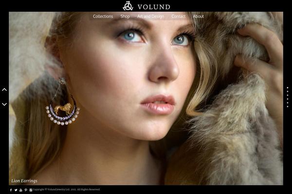 BORDER theme site design template sample