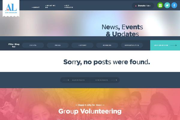 aleague theme websites examples