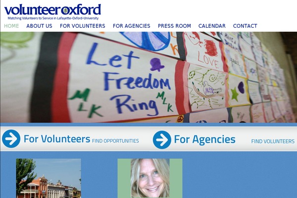 volunteeroxford.org site used Mightysites