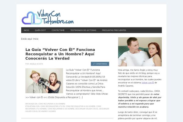 Frontpage theme site design template sample