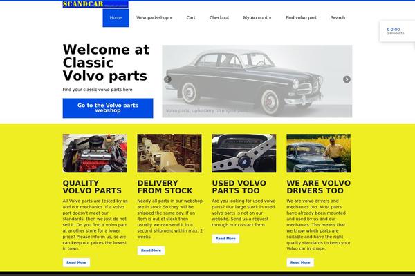 discover theme site design template sample