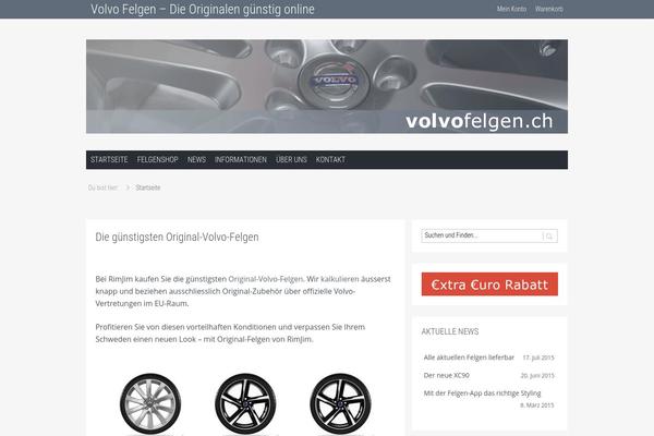 Hamburg theme site design template sample