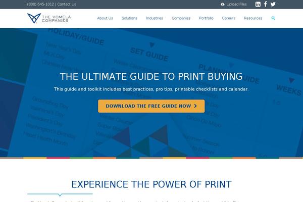 Avomela theme websites examples